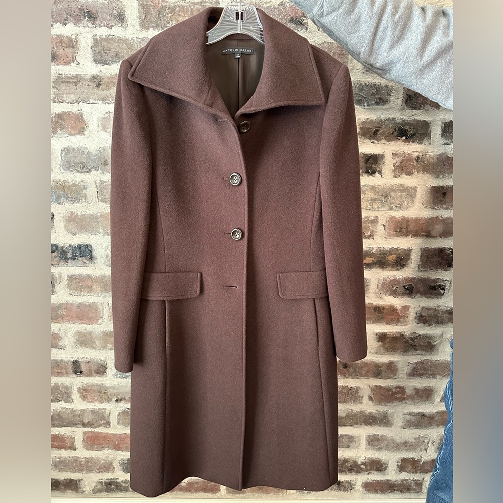 ANTONIO MELANI Brown Coat